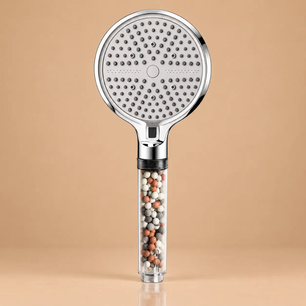 Pommeau de Douche Filtrant 5 Modes – Argent