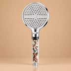Pommeau de Douche Filtrant 5 Modes – Argent