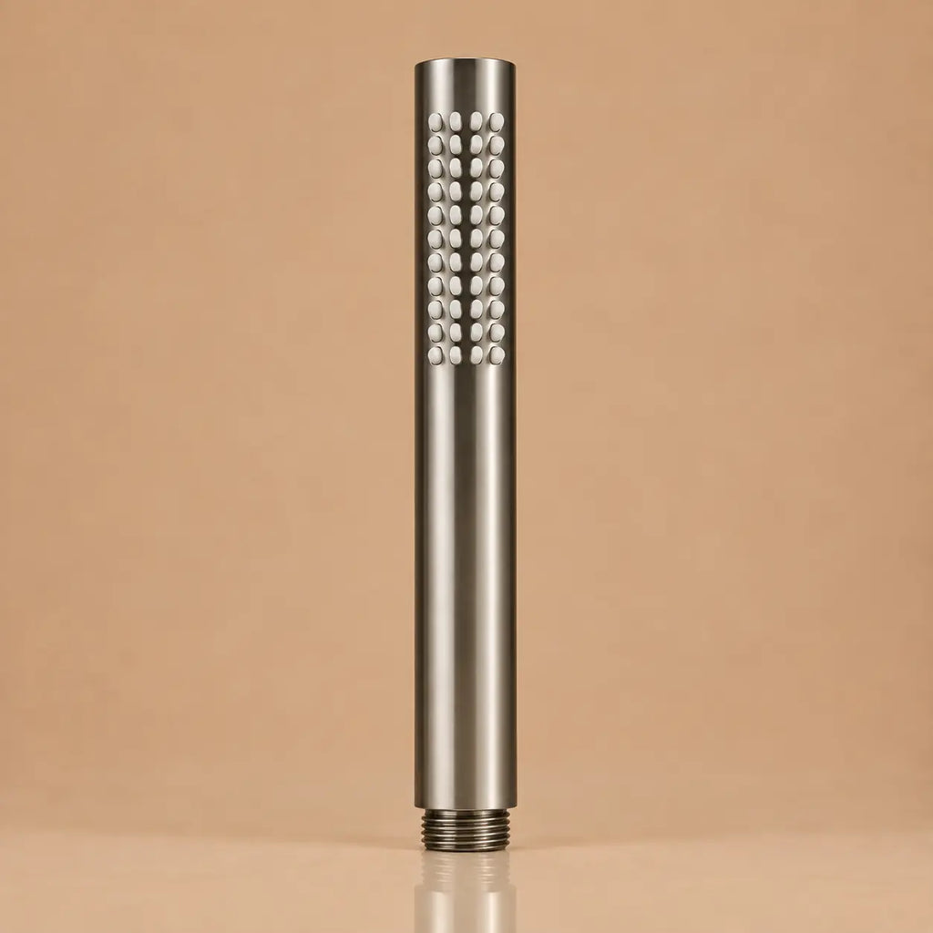 Pommeau de Douche Design en Laiton – Nickel Brossé