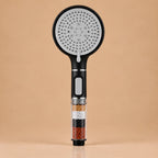 Pommeau de Douche Filtrant 5 Modes + Support – Graphite