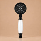 Pommeau de Douche Design Vintage Cuivre Massif – Style XIXe Siècle Graphite