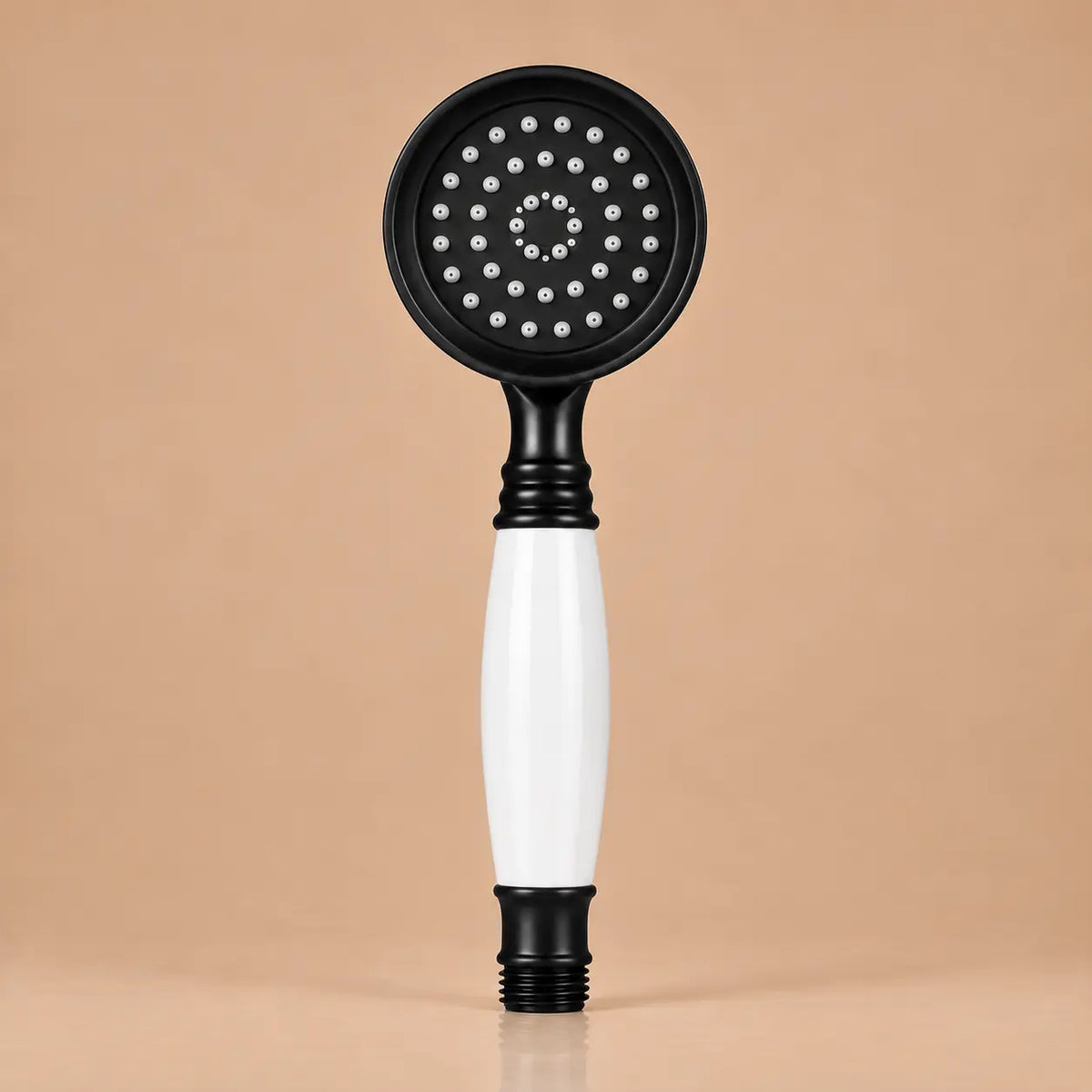 Pommeau de Douche Design Vintage Cuivre Massif – Style XIXe Siècle Graphite
