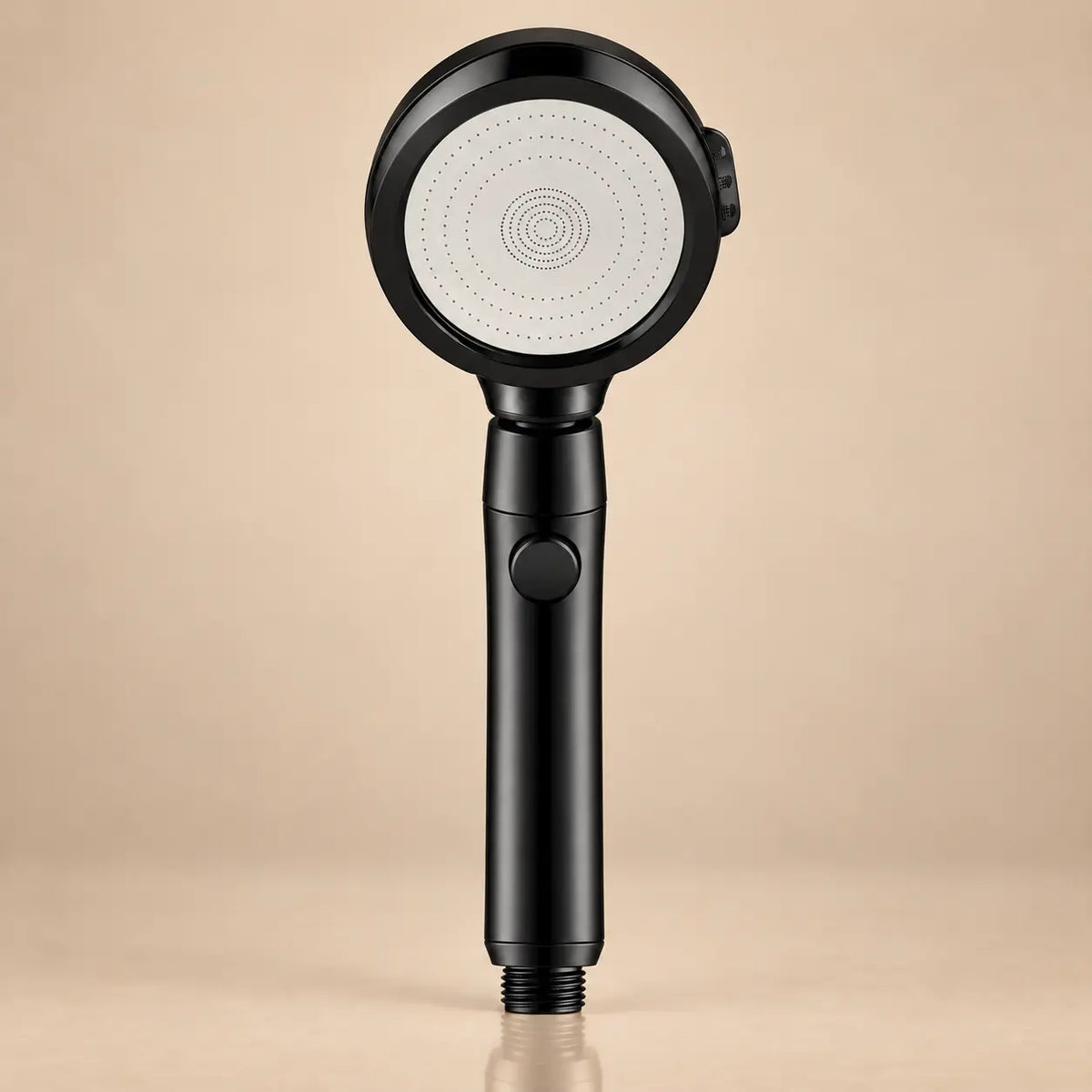 Pommeau de Douche Noir 3 Modes Luxe