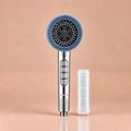 Pommeau de Douche Filtrant 4 Modes – Argent
