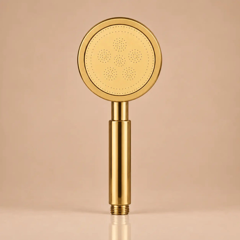 Pommeau de Douche Pluie Inox – Doré