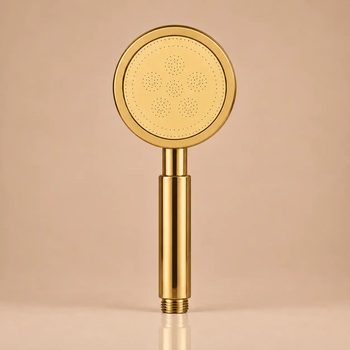 Pommeau de Douche Pluie Inox – Doré