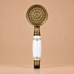 Pommeau de Douche Design Vintage Cuivre Massif – Style XIXe Siècle Laiton Antique