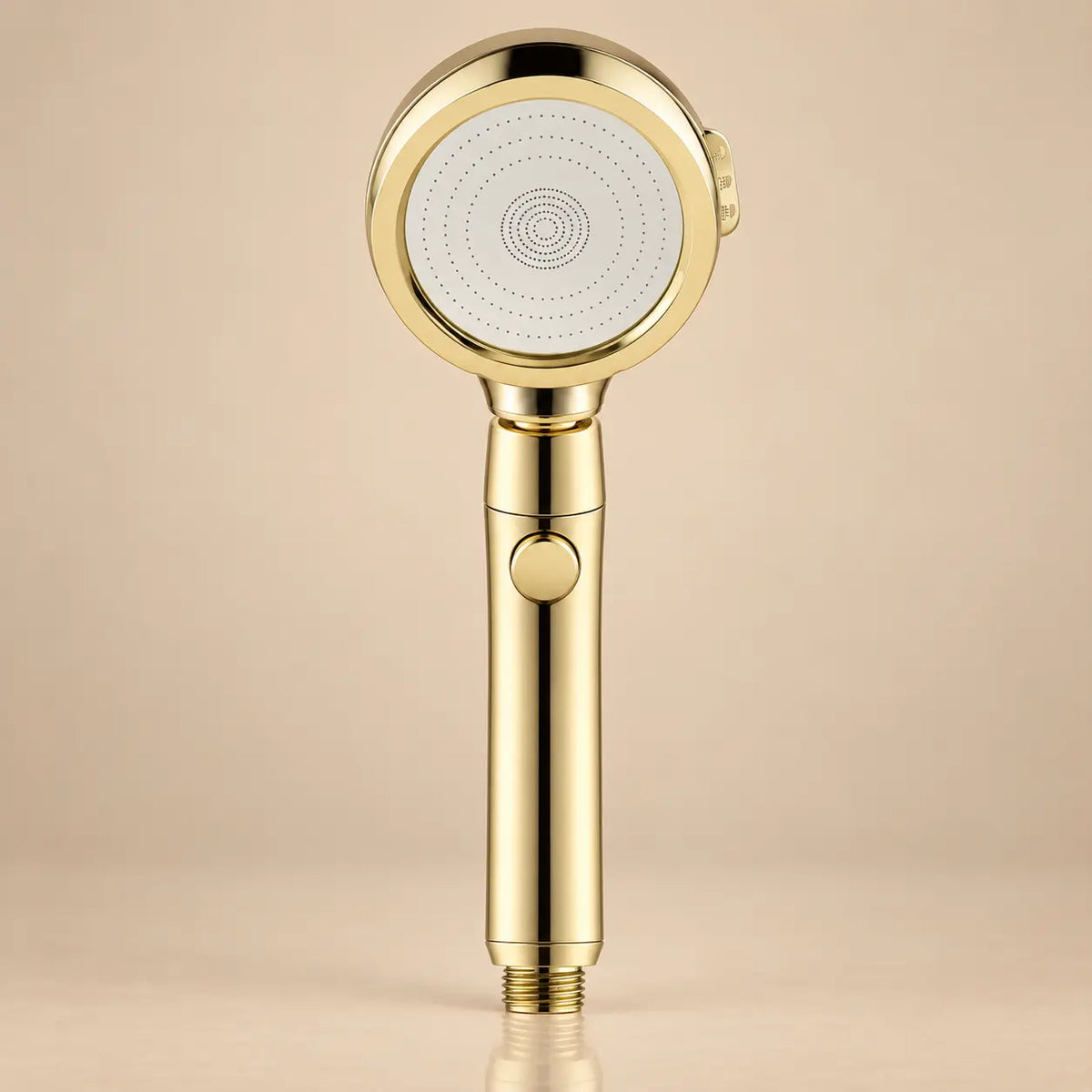 Pommeau de Douche Pluie 3 Modes Luxe – Or