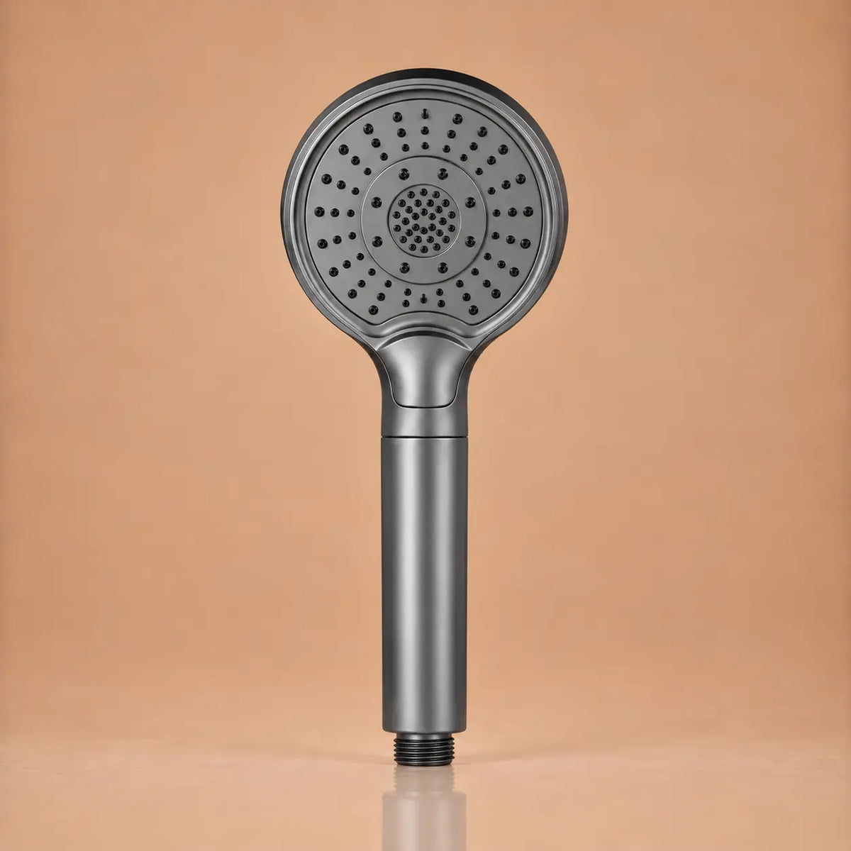 Pommeau de Douche Haute Pression Grand Panneau 12cm 3 Modes – Gris