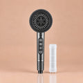 Pommeau de Douche Anti-Calcaire 4 Modes – Gris