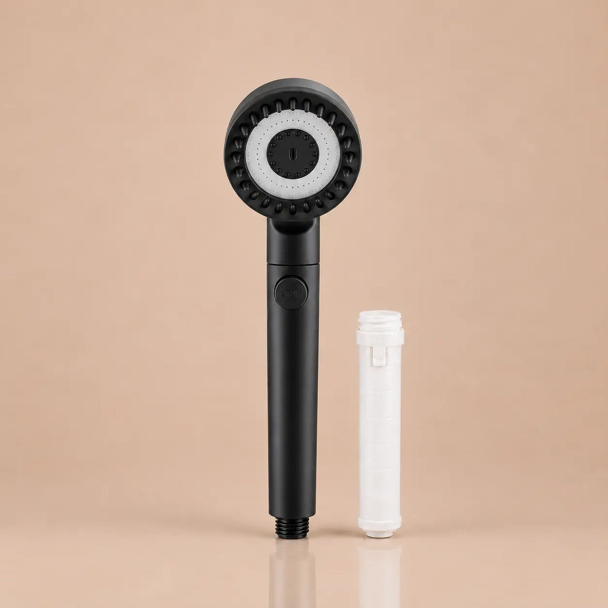 Pommeau de Douche Anti-Calcaire Premium Beauté – Graphite